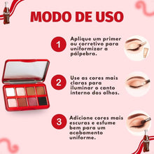 Carregar imagem no visualizador da galeria, Paleta de Sombras Refresh Yourself BT Coca-Cola - Bruna Tavares
